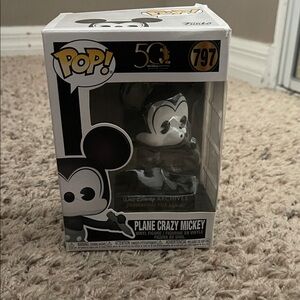 Funko Pop! Black and White Mickey Figure